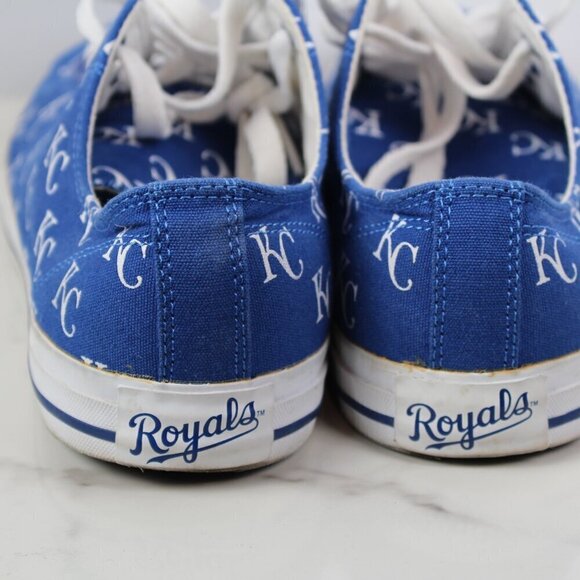 Kansas City Royals Row One Logo Lace Up Shoes - Picture 2 of 8